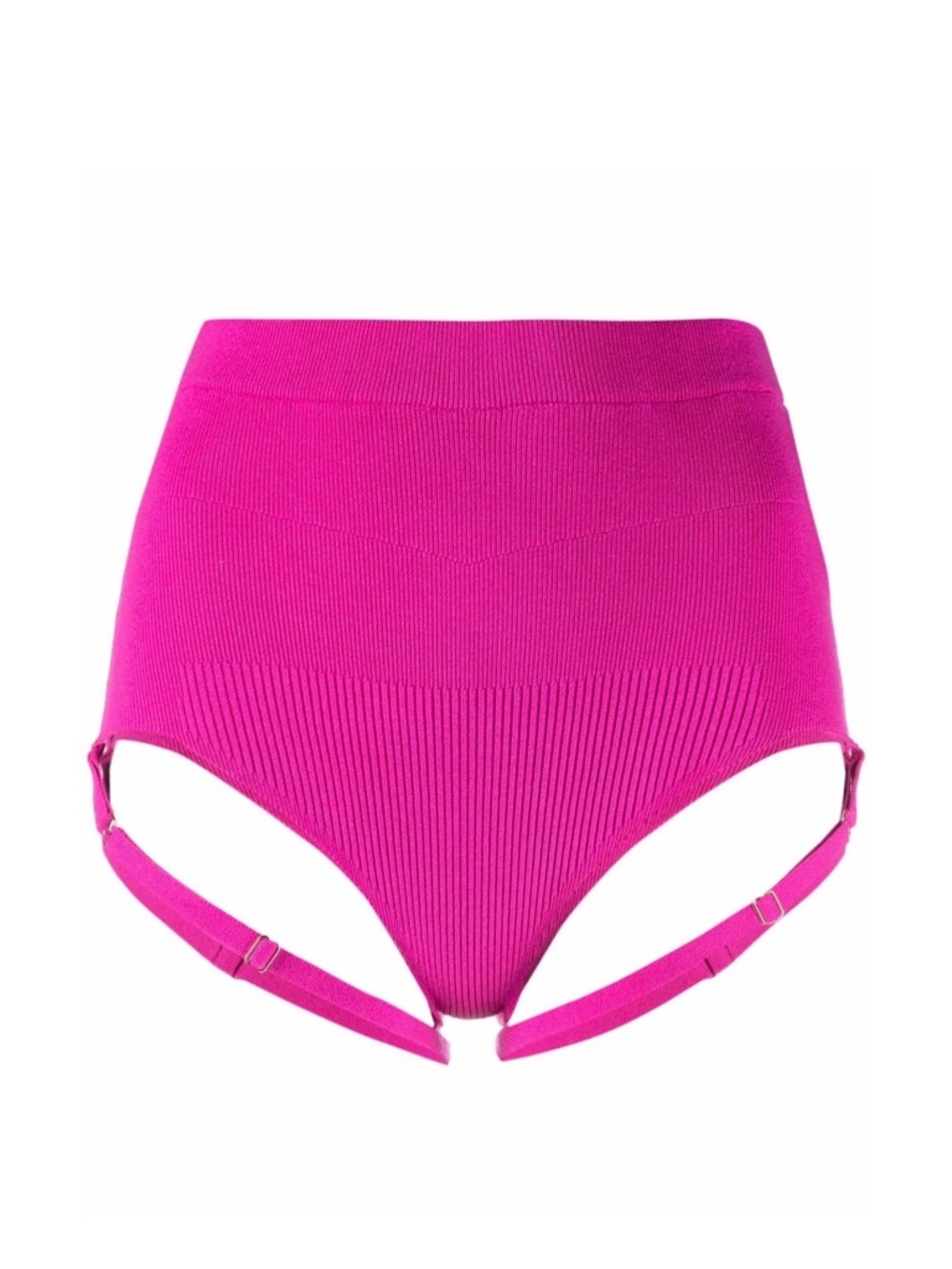 Jacquemus La Montagne La Culotte Sierra Knit Briefs Pink Ribbed FR 44 NWT! $196